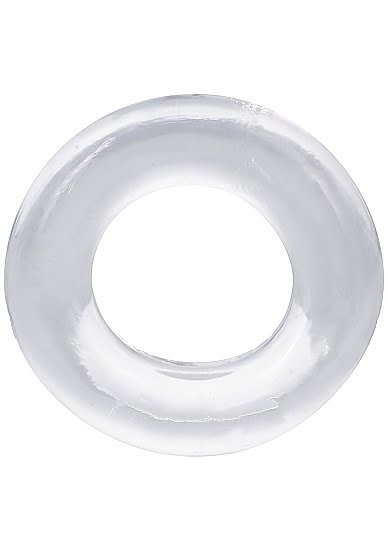ultra stretchy donut cockring clear