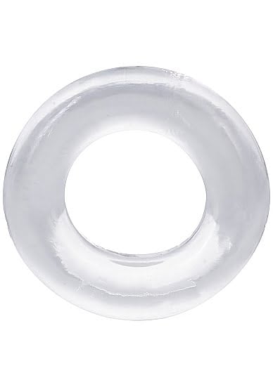 ultra stretchy donut cockring clear