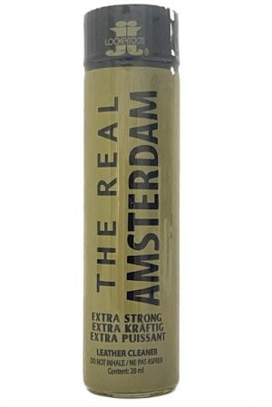 real amsterdam extra strong poppers tall 20ml (jj)