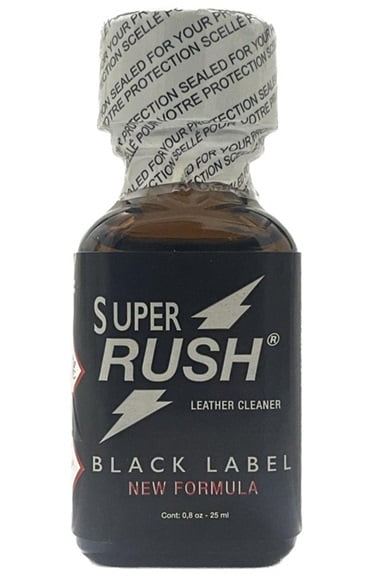 super rush black formula france poppers 25ml
