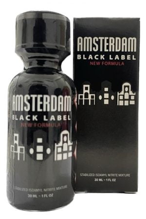 amsterdam black label boxed poppers 30ml