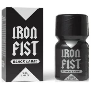 iron fist black label poppers 10ml