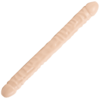 Jr. Veined Double Dong 18inch Flesh