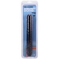 Jr. Veined Double Header Black 12inch Silagel (30x4.25cm)