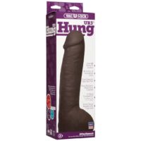 Realistic Hung - Realistische ULTRASKYN Dildo - 32 cm - Black