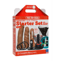Vibrating Dual Density Starter Set - Caramel