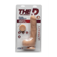 Uncut D - 9 Inch with Balls - ULTRASKYN - Vanilla