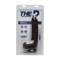 Uncut D - 9 Inch with Balls - FIRMSKYN - Chocolate