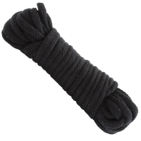 Cotton Bondage Rope Japanesse - Style Black