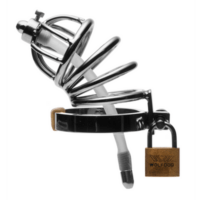 Master Series - Stainless Steel Chastity Cage