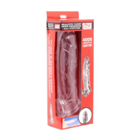 Realistic Clear Penis Enhancer and Ball Stretcher - Transparent