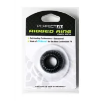 PerfectFit - Ribbed Ring - Black