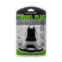 PerfectFit - Double Tunnel Plug - Medium - Black