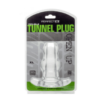 PerfectFit - Double Tunnel Plug - X- Large -Transparent