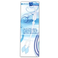 Clean Stream - Silicone Anal Catheter With Bulbs