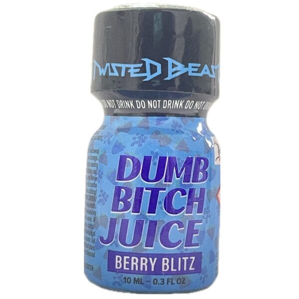 dumb bitch juice berry blitz poppers 10ml dumb bitch juice berry blitz poppers 10ml