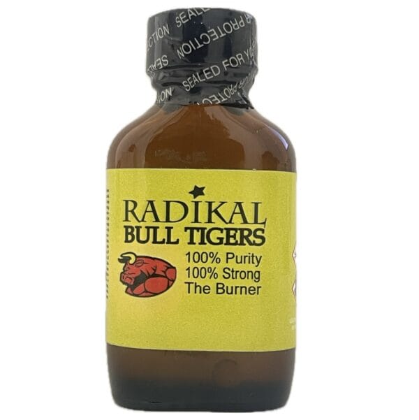 radikal bull tigers poppers 25ml radikal bull tigers poppers 25ml