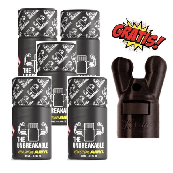 5 amyl ultra strong unbreakable poppers 24ml + gratis leakproof sniffer (kopie)
