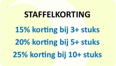 Staffel korting Poppers