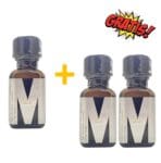 1 + 2 m the new man scent silver poppers 24ml