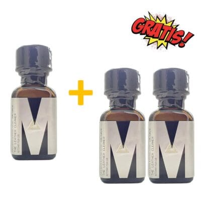 1 + 2 m the new man scent silver poppers 24ml