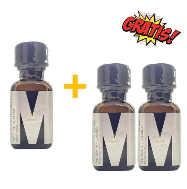 1 + 2 m the new man scent silver poppers 24ml