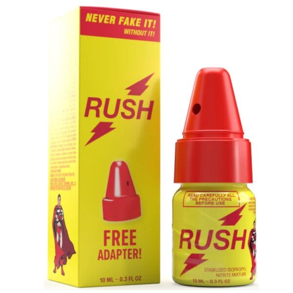 * rush classic poppers 10ml with adapter