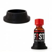 No Flip Holder 25ml Round UK Bottle - Black