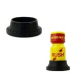 No Flip Holder 10ml Round Bottle - Black