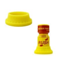 No Flip Holder 10ml Round Bottle - Yellow