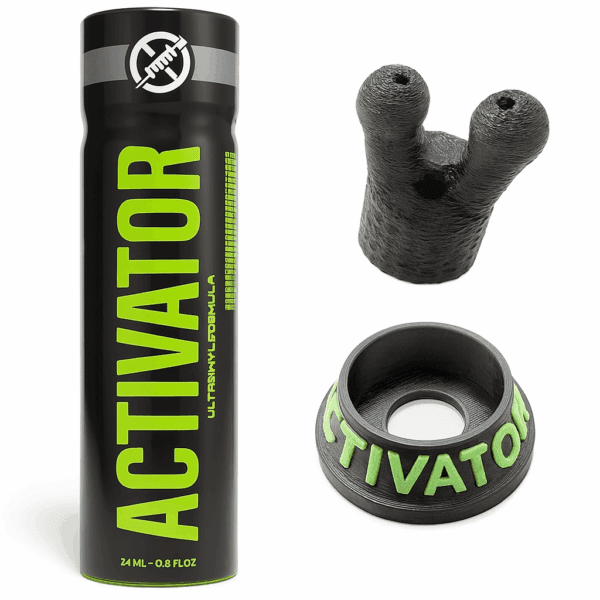 * activator ultramyl formula poppers 24ml double sniffer no flip holder