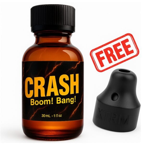 crash boom! bang! poppers 30ml with sniffer