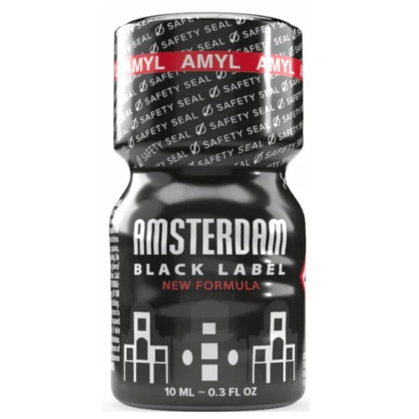 amsterdam black label poppers 10ml