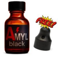 amyl black poppers 30ml with sniffer