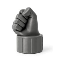 fist sniffer small thread grey