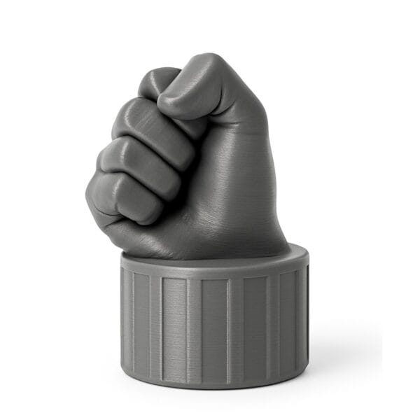 fist sniffer small thread grey