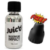 juic'd maximum impact poppers 30ml with sniffer