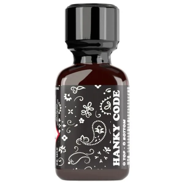 hanky code black poppers 24ml Hanky Code Black Poppers 24ml