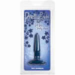 Iridescent Butt Plug - Klein - Middernacht Blauw