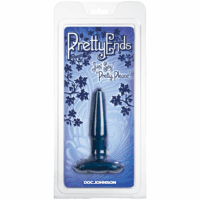 Iridescent Butt Plug - Klein - Middernacht Blauw