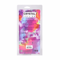 Crystal Jellies - Classic Dong - 8,5 / 21,6 cm - Regenboog