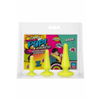 Launch! Silicone Anal Trainer Set - Yellow