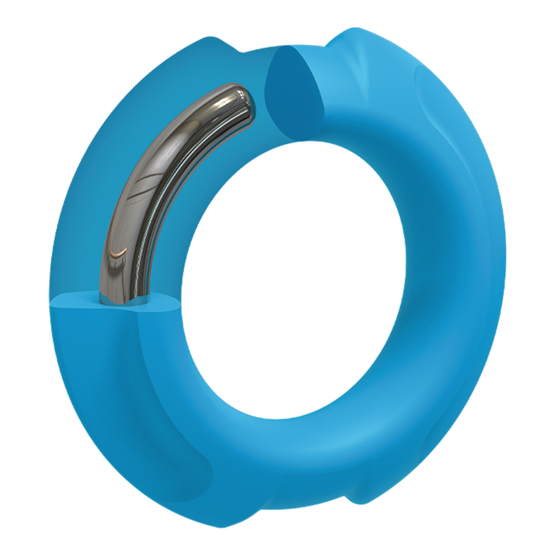 Optimale  - Flexisteel - Silikon Binnen Metaal Kern - 35 mm - Blauw