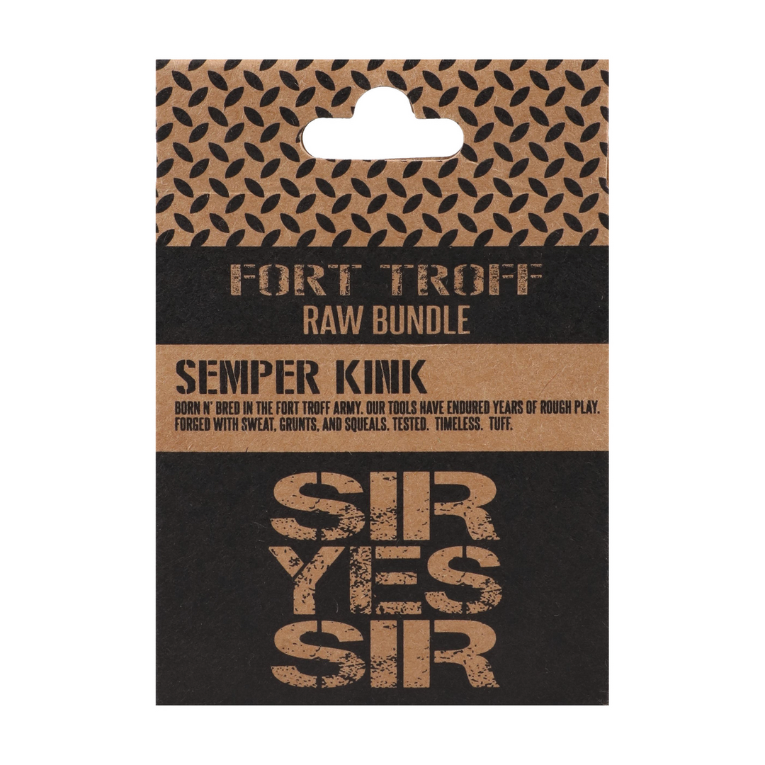 Fort Troff  - Raw Bundle - Cockring Set - 3 Stuks - Transparant