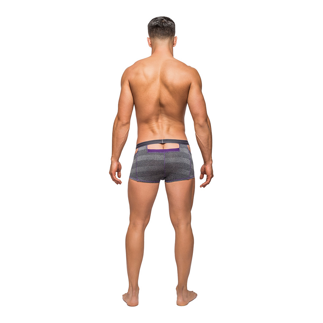 Male Power - Heather Haze - Cutout Shorts - XL