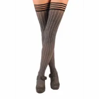 Annabelle - Thigh High - C - Grey