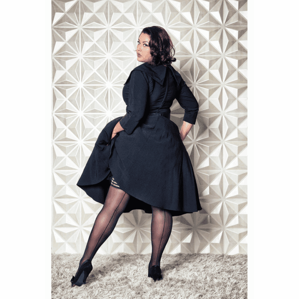 Lois - Thigh High - C - Black