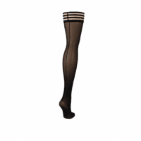 Lois - Thigh High - C - Black