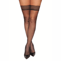 Sam - Thigh High - D - Black