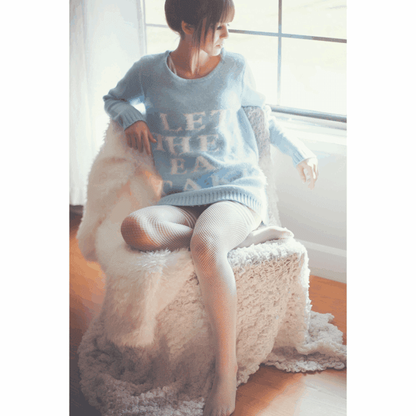 Sammy - Thigh High - C - White